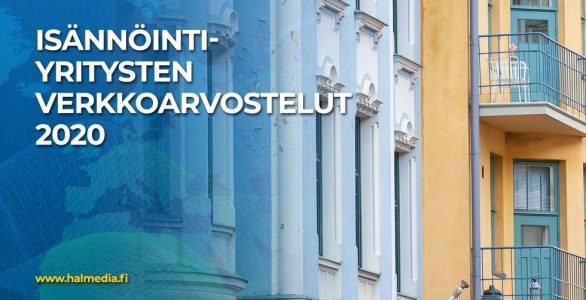 Isännöintiyritysten verkkoarvostelut 2020